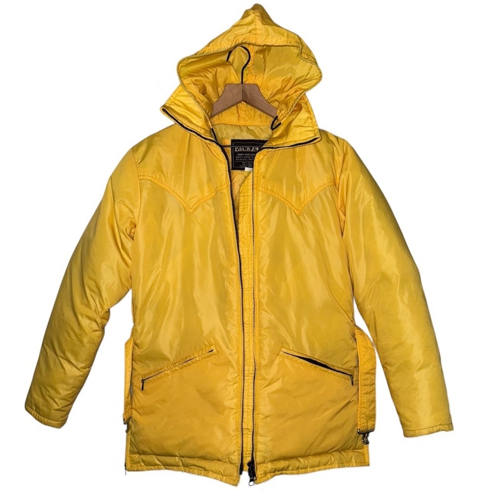Rare Vintage Pack In 1970s Goose Down Ski‎ Coat Jacket